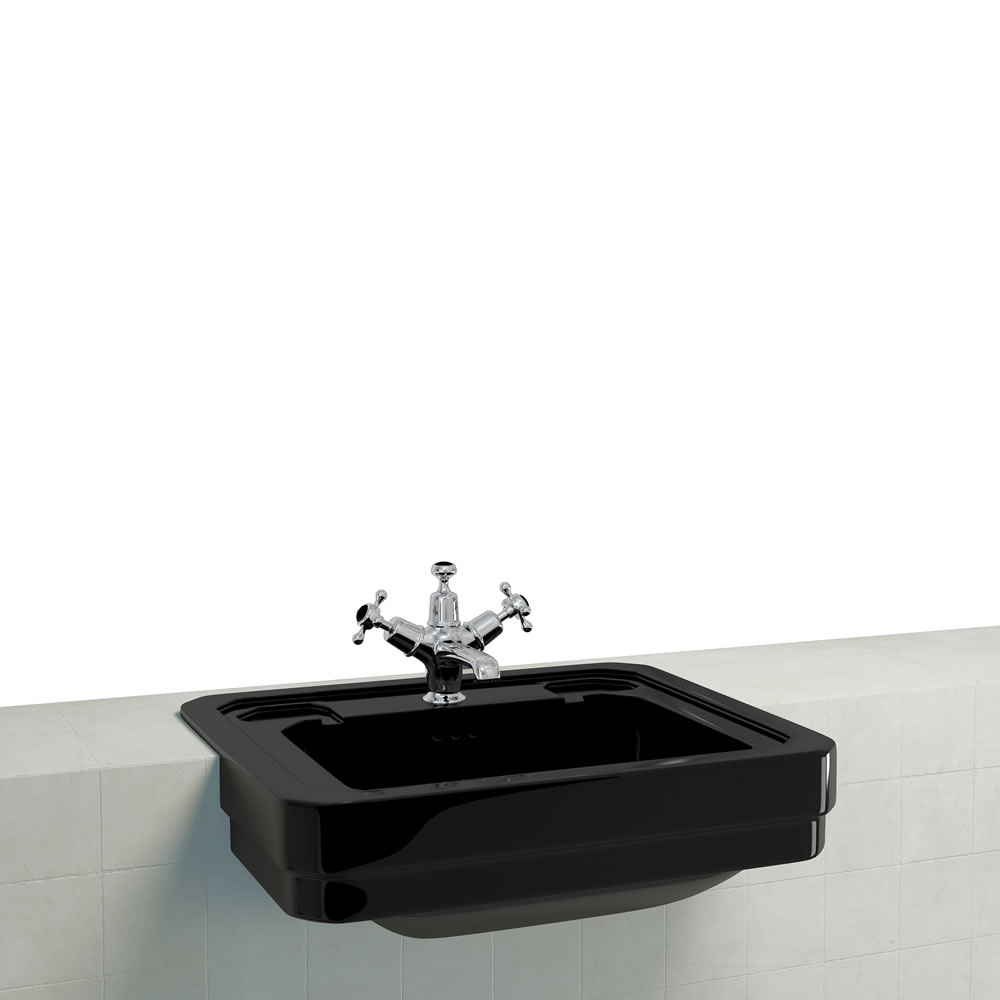 Semi recessed basin JET